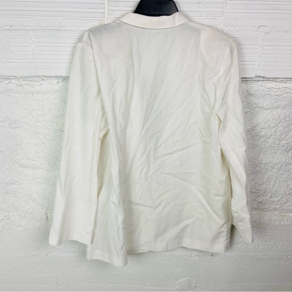 Sag Harbor Classic White lightweight Blazer size 16 - Picture 10 of 11